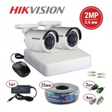 Hikvision TVI 2 out Hikvision TVI 2 out